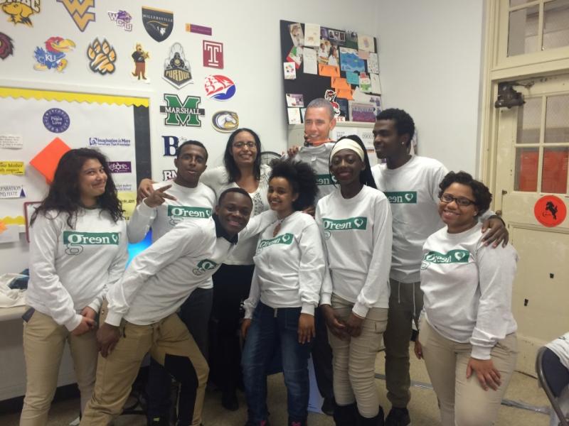 Coolidge HS’s green team, The Green Hearts