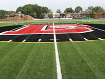 The New Dunbar High School Athletic Field 50 Yard Line