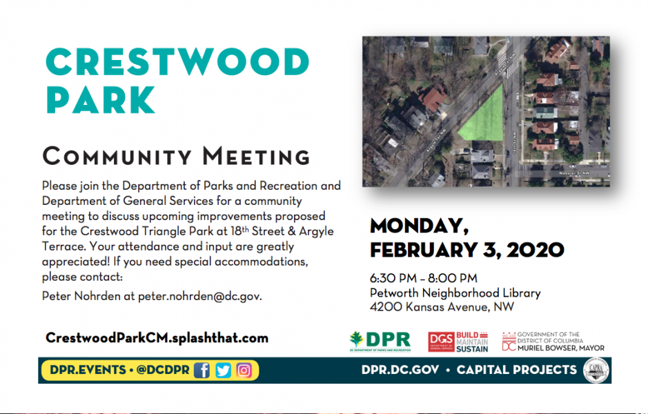 Crestwood Park Community Meeting