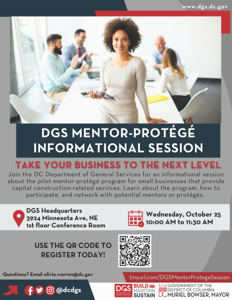DGS Mentor-Protege Informational Session