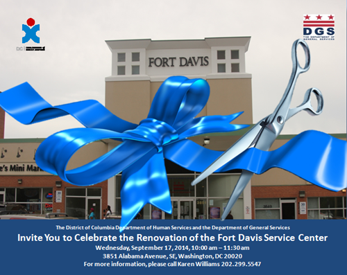 Fort Davis Service Center Ribbon Cutting Ceremony Flyer September 17, 2014 at 10 am (Download an accessible version of the flyer, below)