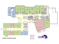 Hearst Elementary School Architects Rendering - First Floor Plan