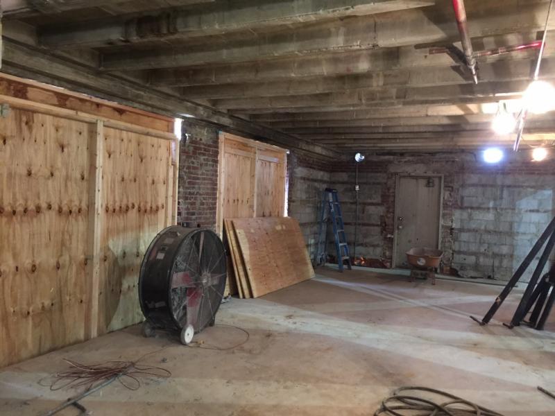 Demolished interior partitions/Window assembly for new corridor Expansion for new Lobby