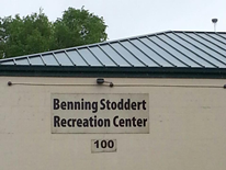 Benning Stoddert Recreation Center - signage on building