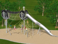 Lafayette Play DC Playground Project - New Playground Equipment Rendering 1