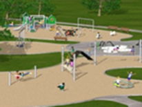 Lafayette Play DC Playground Project - New Playground Equipment Rendering 2