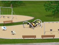 Lafayette Play DC Playground Project - New Playground Equipment Rendering 4