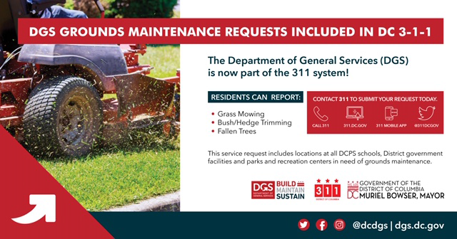 DGS Grounds Maintenance Service Request