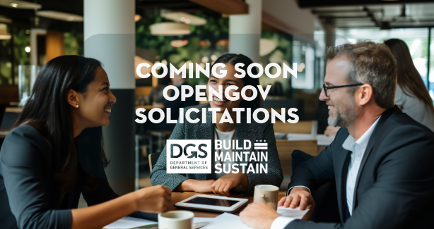 Coming Soon: DGS Solicitations Are Transitioning to OpenGov