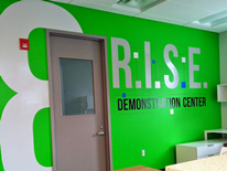 R.I.S.E. Demonstration Center at St. Elizabeths East - entrance