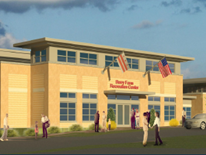 Barry Farm Recreation Center Barry Farm Recreation Center - rendering