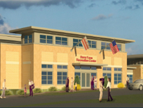 Barry Farm Recreation Center - rendering