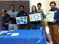 Cardozo staff and students from the Future Project helped DGS create and run an information table to discuss the new organics collection program with other Cardozo students and encourage student participation. Cardozo staff and students from the Future Project helped DGS create and run an information table to discuss the new organics collection program with other Cardozo students and encourage student participation.