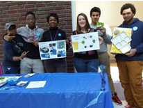 Cardozo staff and students from the Future Project helped DGS create and run an information table to discuss the new organics collection program with other Cardozo students and encourage student participation.