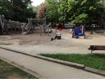 Forest Hills Park and Play DC Playground - existing conditions