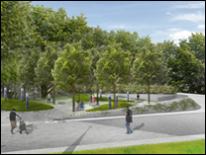 Legacy Memorial Park Project - Proposed Park View - Part II - Design Concept Legacy Memorial Park Project - Proposed Park View - Part II - Design Concept