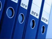 Blue RFP Binders